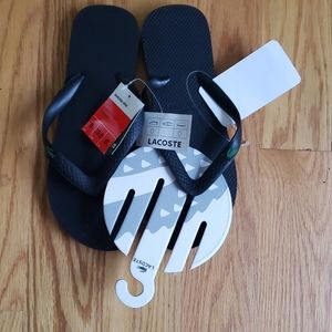 Lacoste flip flops
